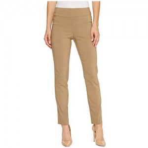 Krazy Larry Womens Pull on Ankle Pants Taupe 8