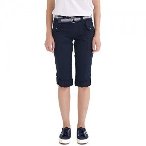 Suko Jeans Womens Cargo Capri Bermuda Shorts Adjustable Length Stretchy Pants - Size 2 to 22 Plus