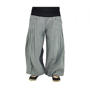 virblatt - Harem Pants for Women | 100% Cotton | Indie Pants Aladin Hippie Pants Genie Pants Indie Clothes Patchwork