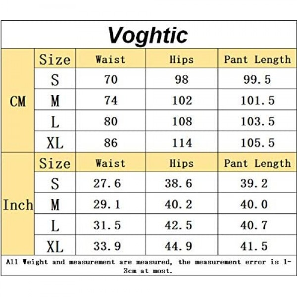 Voghtic Women's Camoflage Camo Jogger Pants High Waisted Camo Cargo Pant Workout Sweatpants with Belt