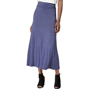 kensie Women's Visoce Spandex Maxi Skirt