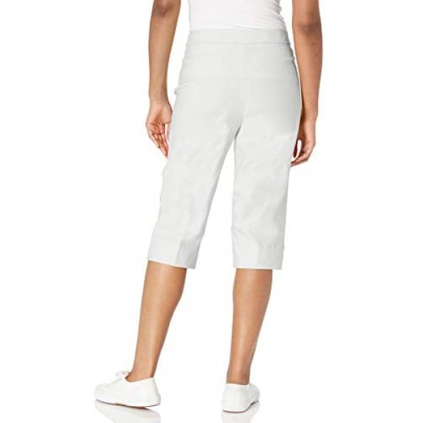 Alfred Dunner Women's Classic Fit Allure Clam Digger Pant