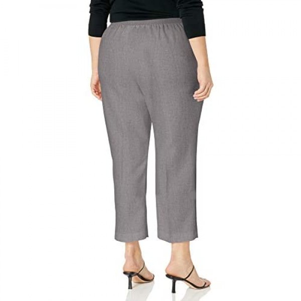 Alfred Dunner Women's Plus-Size Poly Proportioned Short Pant