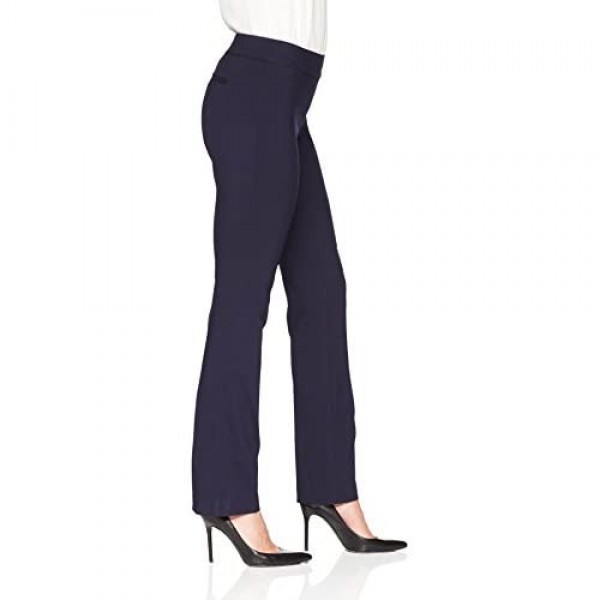 Brand - Lark & Ro Women's Barely Bootcut Stretch Pant: Comfort Fit
