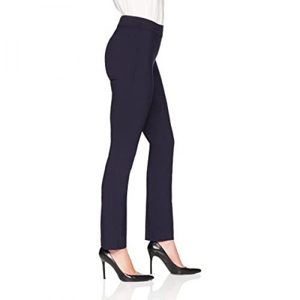 Brand - Lark & Ro Women's Slim Leg Stretch Pant: Comfort Fit
