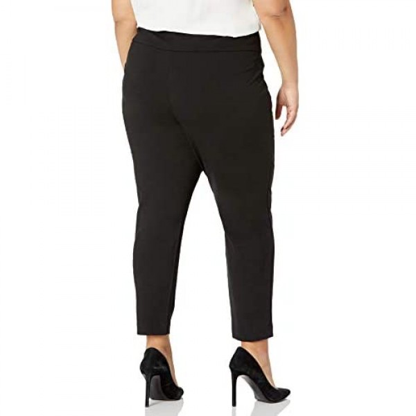 jules & leopold Women's Plus Size Skinny Leg Ponte Pant