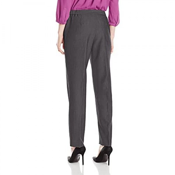 Ruby Rd. Women's Petite Flat-Front Easy Stretch Pant
