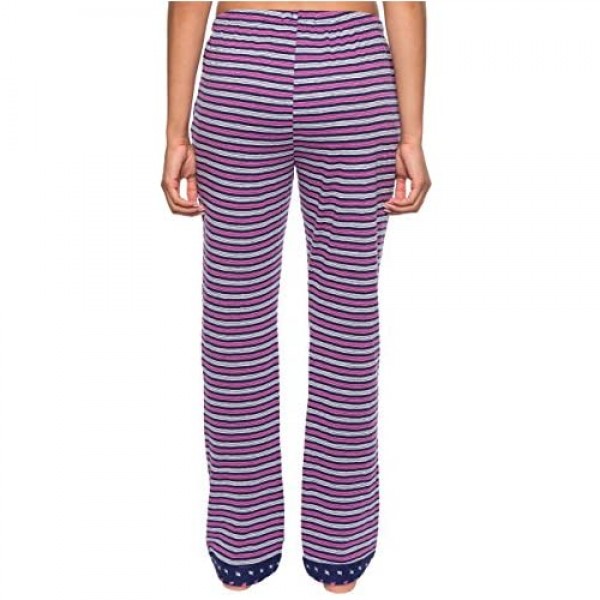 Noble Mount Womens Double Layer Knit Jersey Lounge Pants