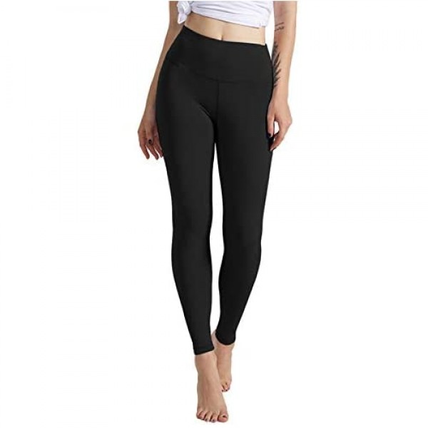 NORMOV High Waisted Butter Soft Leggings for Women Elastic Comfortable Casual Yoga Pants