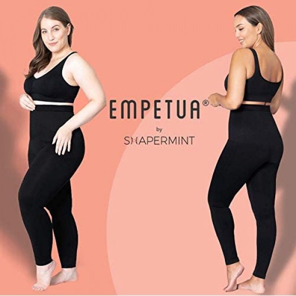 Shapermint High Waisted Medium Compression Leggings - Shapewear for Women