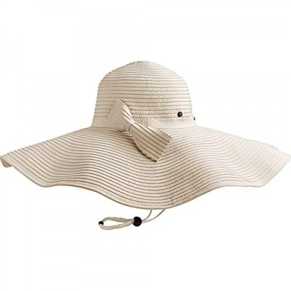 Coolibar UPF 50+ Women's Compact in A SNAP! Shelby Shapeable Poolside Hat