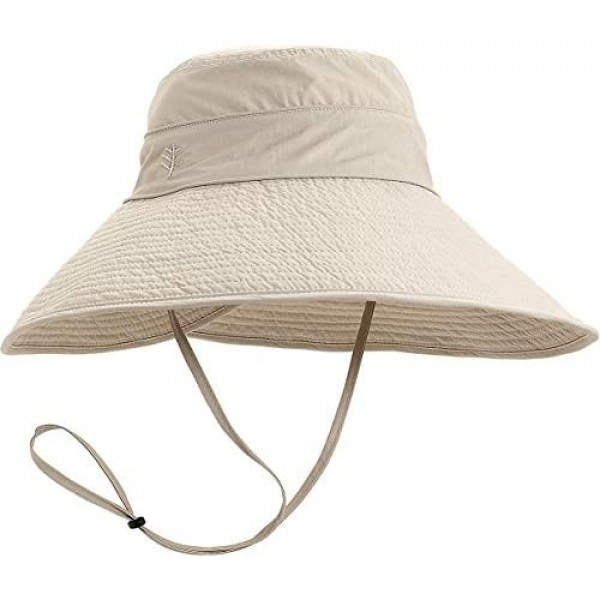 Coolibar UPF 50+ Women's CYD Travel Beach Hat - Sun Protective