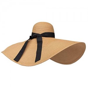 Sun Hat for Women  Women's Wide Brim Sun Hat Summer Beach Sun Hat UV Sun Protection Packable Reversible Bucket Hat
