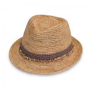 Wallaroo Hat Company Tahiti Trilby – Two-Toned Sun Hat  Packable  Adjustable  Modern Style  Designed in Australia