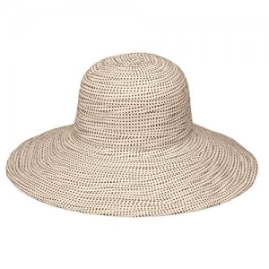 Wallaroo Hat Company Women’s Scrunchie Sun Hat – UPF 50+ Ultra-Light Wide Brim Floppy Packable