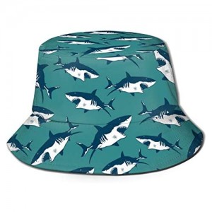 AHOOCUSTOM Cute Sunflower Bucket Hat Fisherman Summer Animal Sun Cap for Women Travel