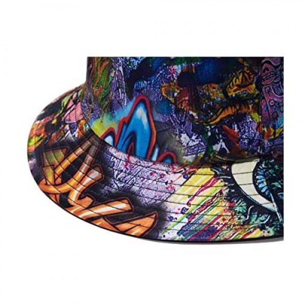 Artfuy Bucket Hats for Women Teens Summer Travel Reversible Foldable Bucket Hat Beach Sun Hats