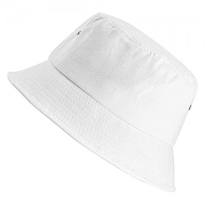 Beach Sun Bucket Hat Comfortable Stylish 100% Cotton Unisex for Men & Women. 2 Styles Choose Vents or 2-Sided