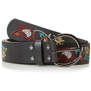 Beautiful Nomad Women's Bohemian Embroidery Braided Casual PU Leather Belt
