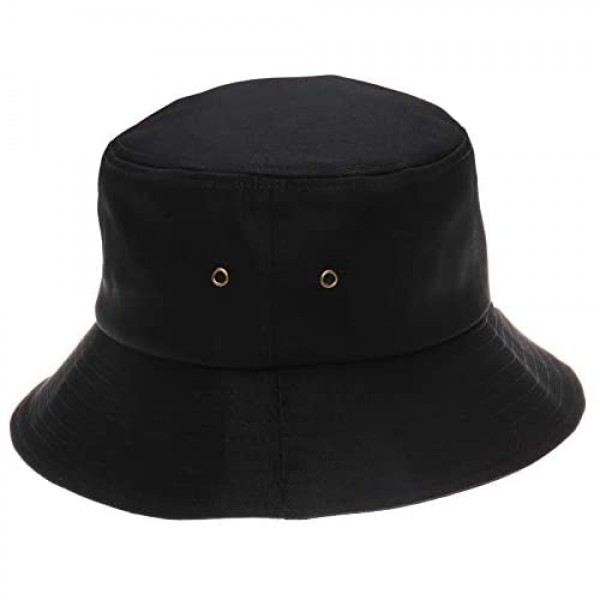 BLD Bucket Hats Sun Hat Embroidery Cotton Unisex