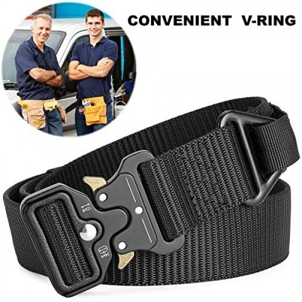 DEYACE EMT Belt 1.5 Inches EMT Belts for Men and Women Quick Release Mens Belt Tactical