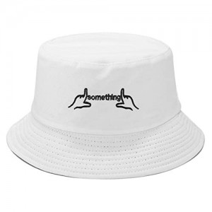 Embroidered Bucket Hats Personalized Fisherman Cap for Men  Women  Packable Reversible Sun Hat