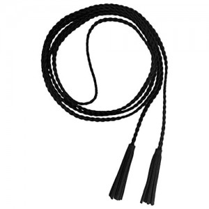 Nanxson Women's Waist Belt Woven Tassels Chain Belt Skinny Belt for Skirt Dress PDW0042