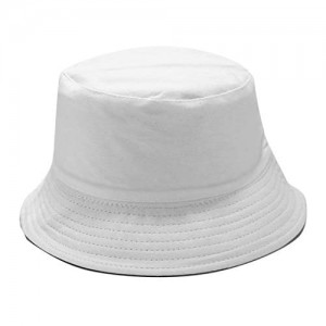 Solid Color Bucket Hat Simple Fisherman Cap Packable Reversible Sun Hat for Women  Men