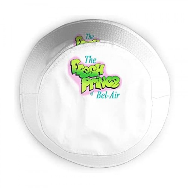 The Fresh Prince of Bel-Air Fisherman's Hat Bucket Hat Collapsible Unisex Suitable for Any Season Sun Protection Black