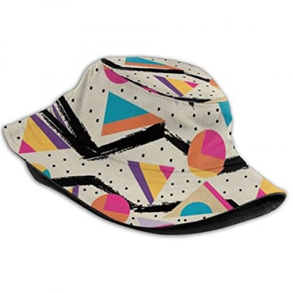 TNIJWMG Bucket Hat Fisherman Hats Summer Reversible Packable Cap for Men Women Best Gift
