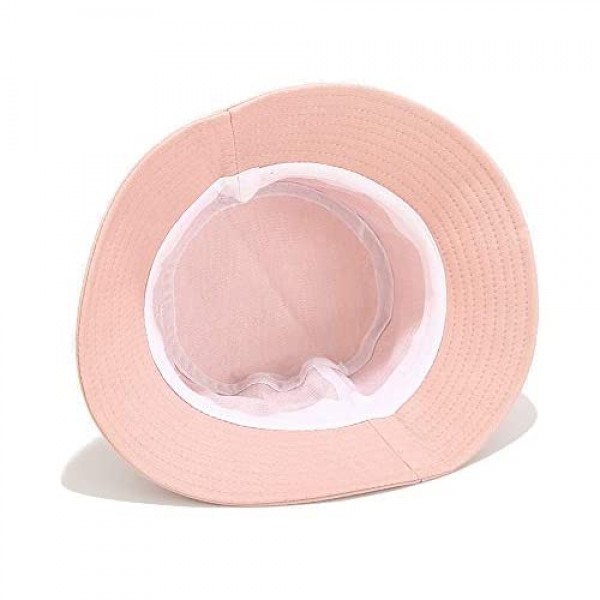 Umeepar 100% Cotton Bucket Hat 1 Pack or 2 Pack Packable Beach Sun Hat for Womens Men