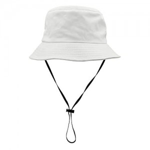 Umeepar Bucket Hat Sun Visor Hat 100% Cotton with Removable Chin Strap for Women Men