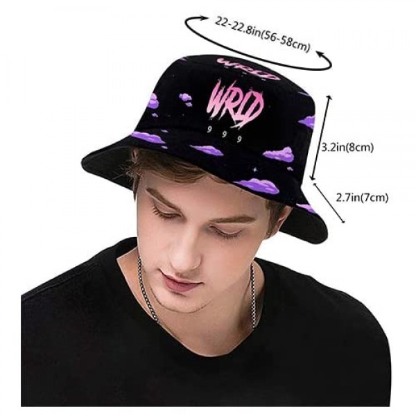 WIACBIL Bucket Hat for Teens Men Women Unisex Fisherman Cap Beach Travel All