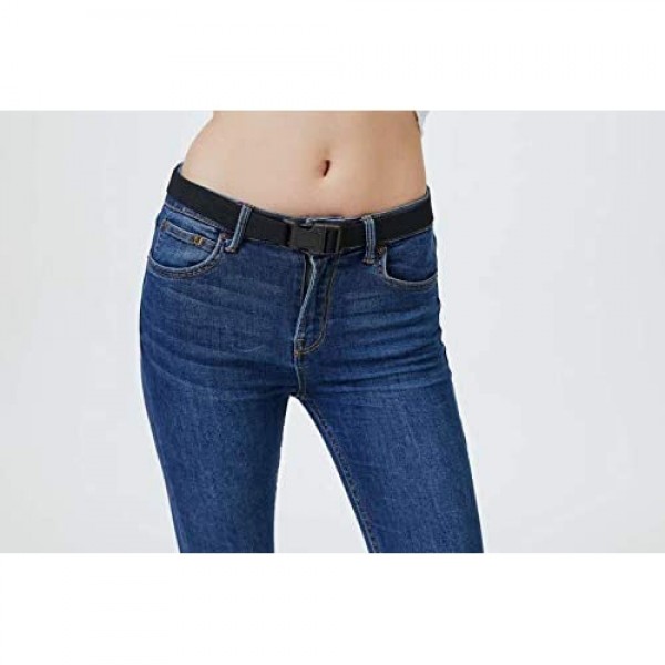 ZHWNSY Women Invisible Belts Adjustable No Show Stretch Belt for Jeans
