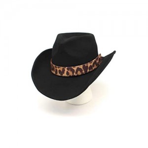 MF Western Ladies Fashion Hatband - Leopard Print