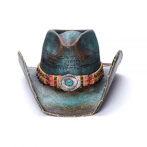Stampede Hats Women's Sweet Seduction Western Hat with Blue Stain