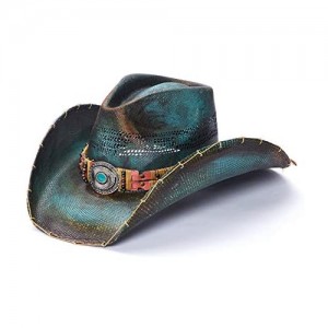 Stampede Hats Women's Sweet Seduction Western Hat with Blue Stain