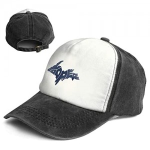 XZFQW Yooper Trend Printing Cowboy Hat Fashion Baseball Cap for Men and Women Black and White