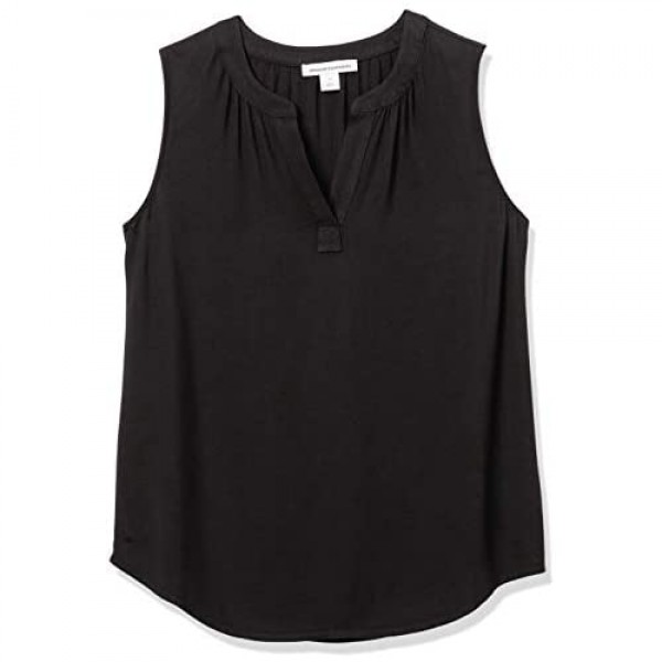 Essentials Women's Sleeveless Woven Shirt