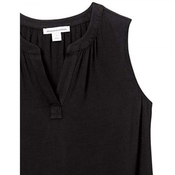 Essentials Women's Sleeveless Woven Shirt