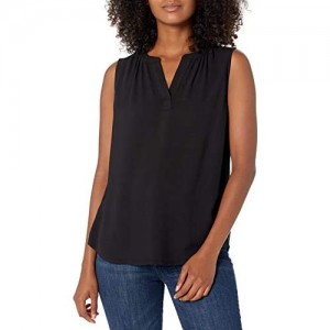  Essentials Women's Sleeveless Woven Shirt