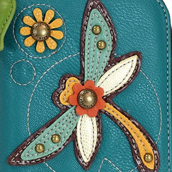 Chala Dragonfly Zip-Around Wallet/Wristlet