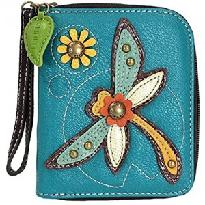 Chala Dragonfly Zip-Around Wallet/Wristlet