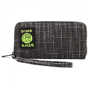 Dime Bags Wristlet Wallet - RFID-Blocking Carrying Case with Secure Zipper and Wristlet Loop