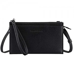 Peacocktion Small Crossbody Bags for women  Wristlet Clutch Wallet Purse with Cell Phone Pocket 2 Strap