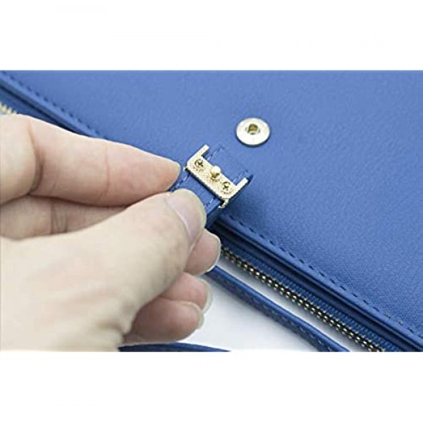 Womens Slim Wallet Elegant Wristlet Phone Pocket Card Clutch Purse Handbag