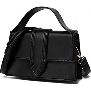 CATMICOO Mini Purse for Women  Mini Bag with Handle (Black)
