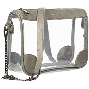 Clarity Handbags Clear Stadium Approved Purse - Lola - Transparent Crossbody Purses - PVC Vinyl Hand Bag For Women …