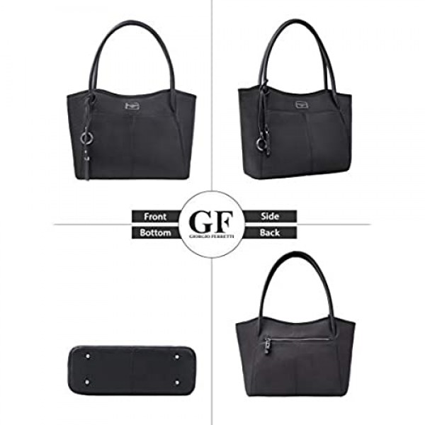 Giorgio Ferretti Comfortable Leather Tote Bag Genuine Leather Tote Bags for Women
