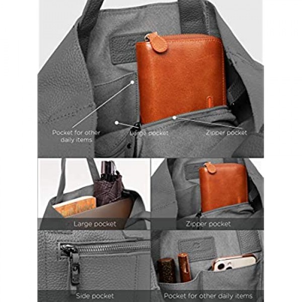 Giorgio Ferretti Elegant Soft Genuine Leather Top Handle Handbag Women's Genuine Leather Handbag